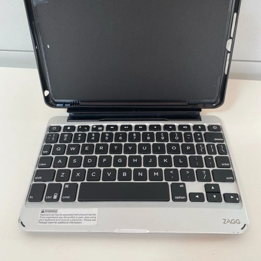 Zagg Ultra-Slim Tablet Keyboard & Detachable Hinged Case ipad mini 2/3
